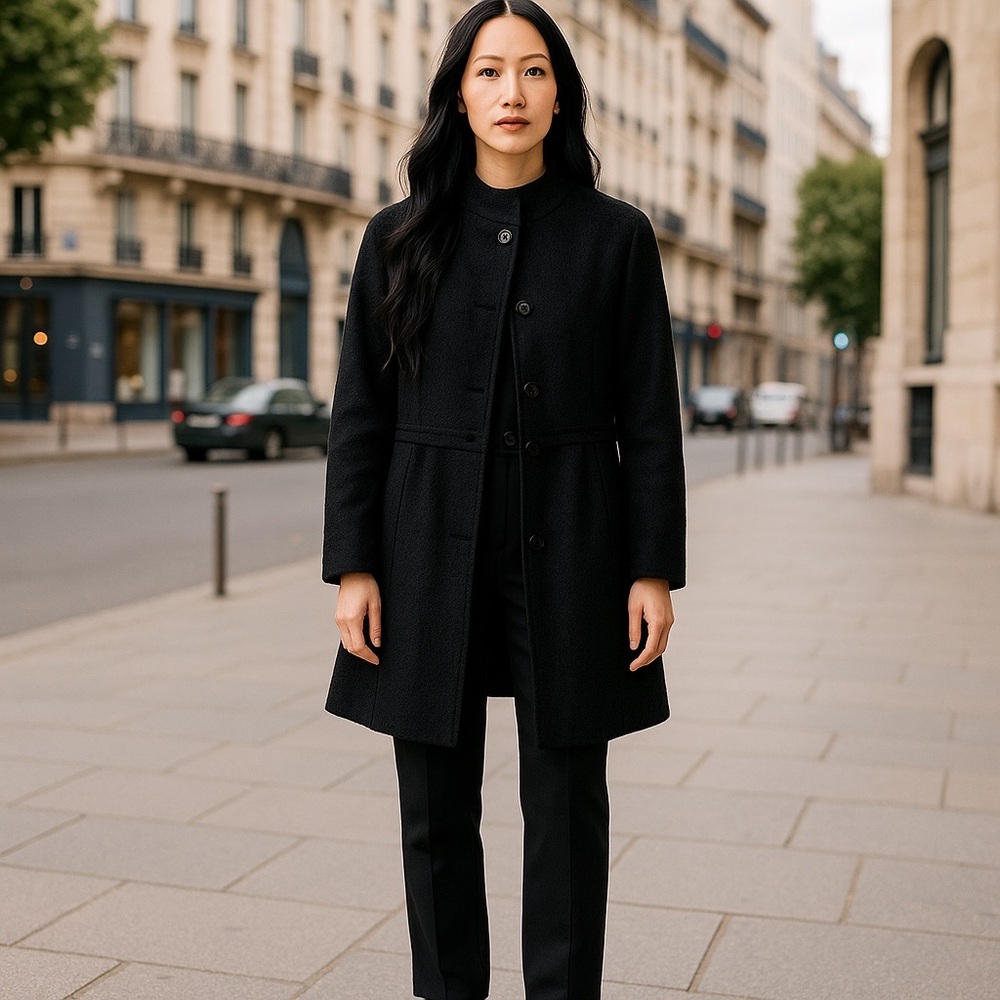Mario Serrani Black Women's Coat